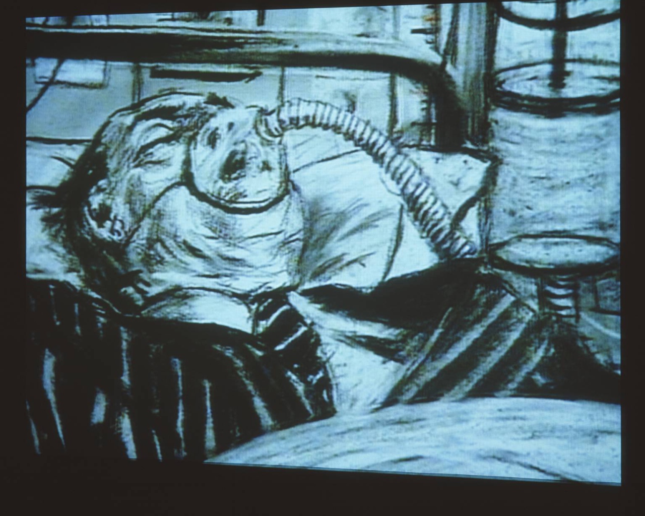 Картина Марлен Дюма - Человек в больнице