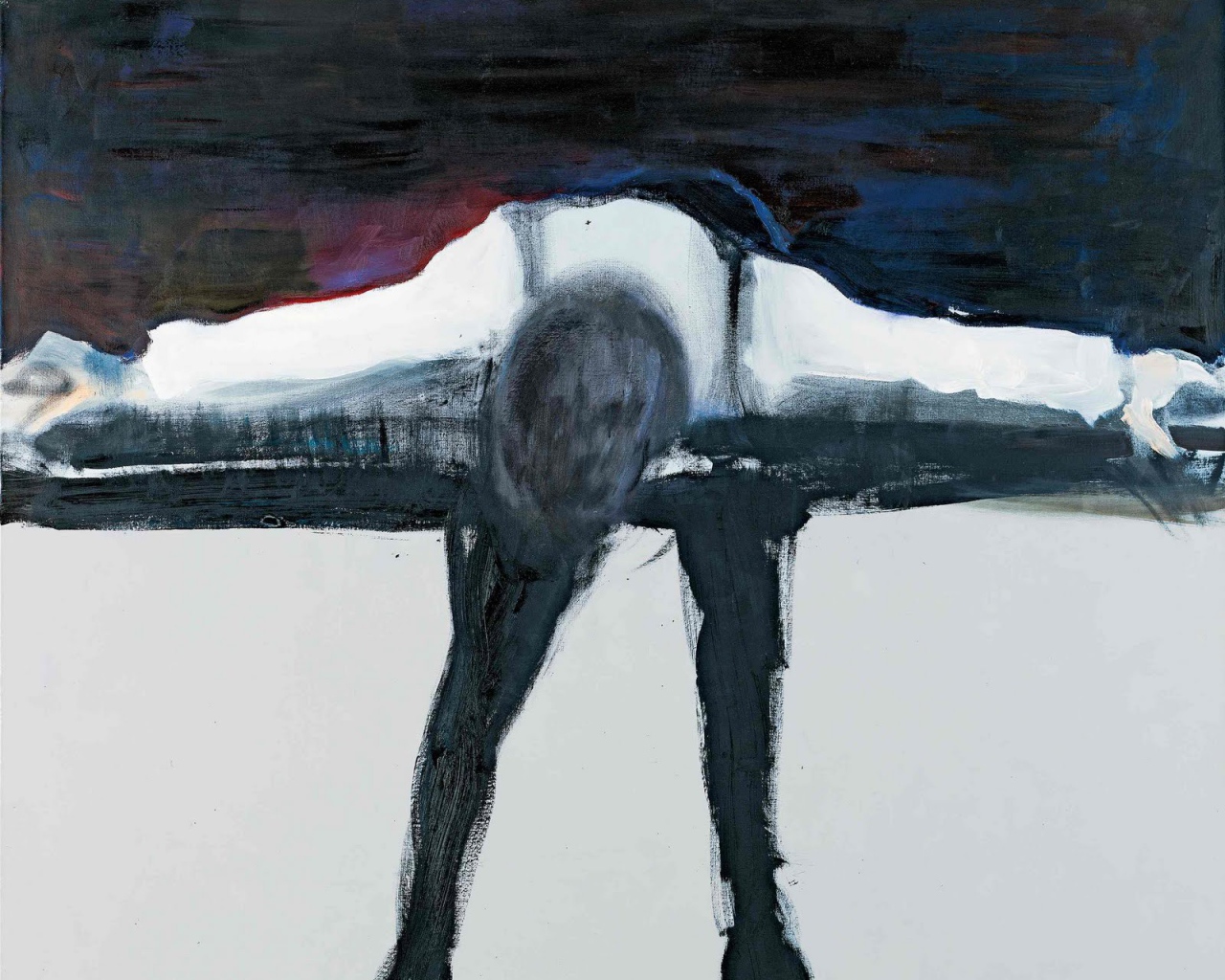 Картина Марлен Дюма - Измерение себе могилу