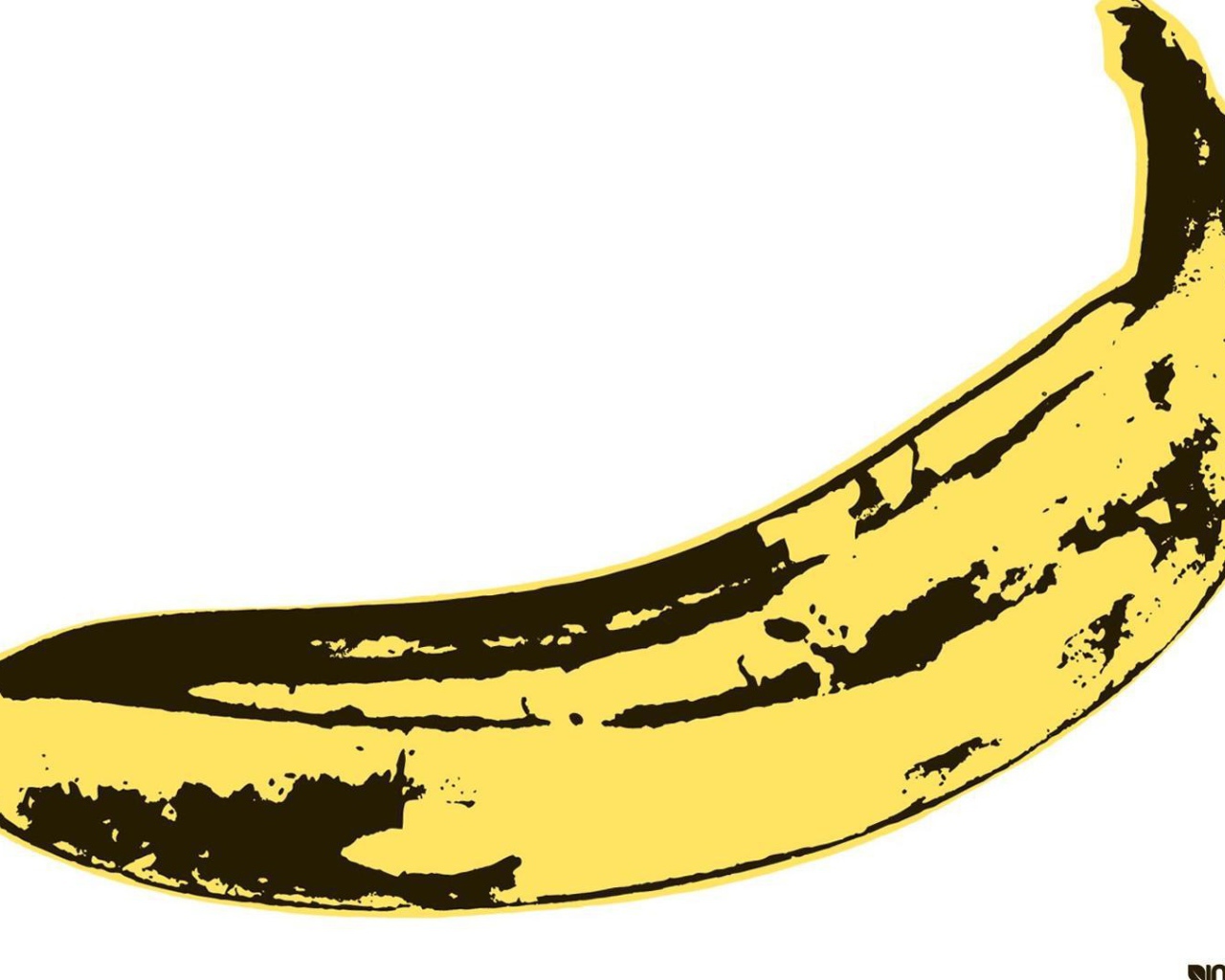 Картина Энди Уорхола Банан