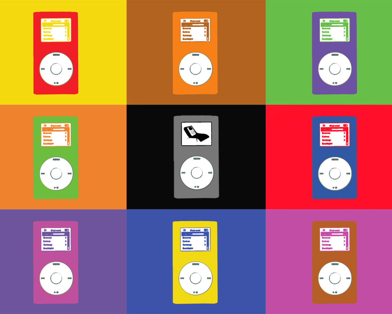 Картина Энди Уорхола Ipod