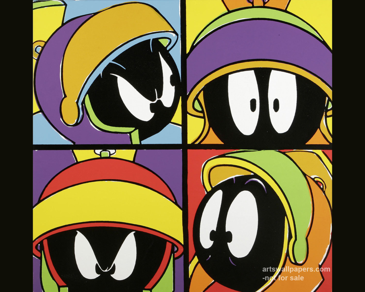 Картина Энди Уорхола мультфильмы