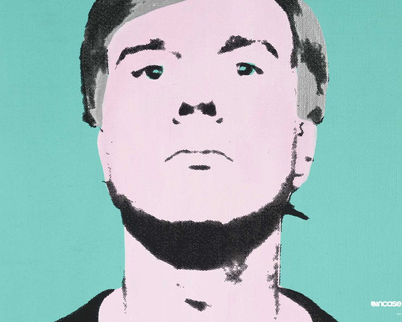 Картина Энди Уорхола молодого человека