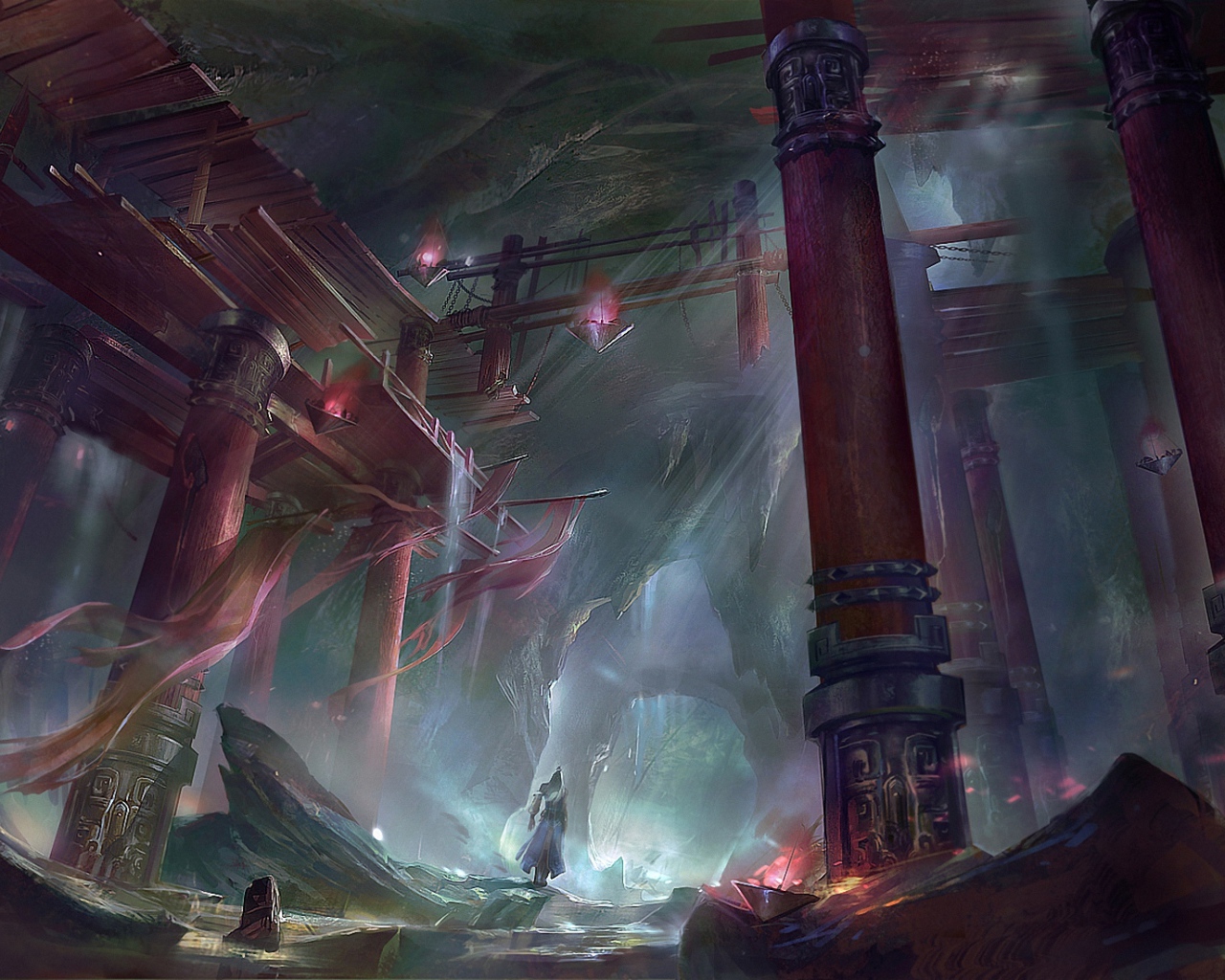 Фантастическая Картина Ронгронг ванг