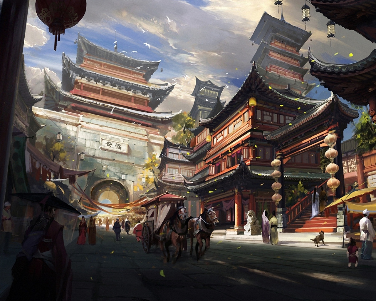 Японский город