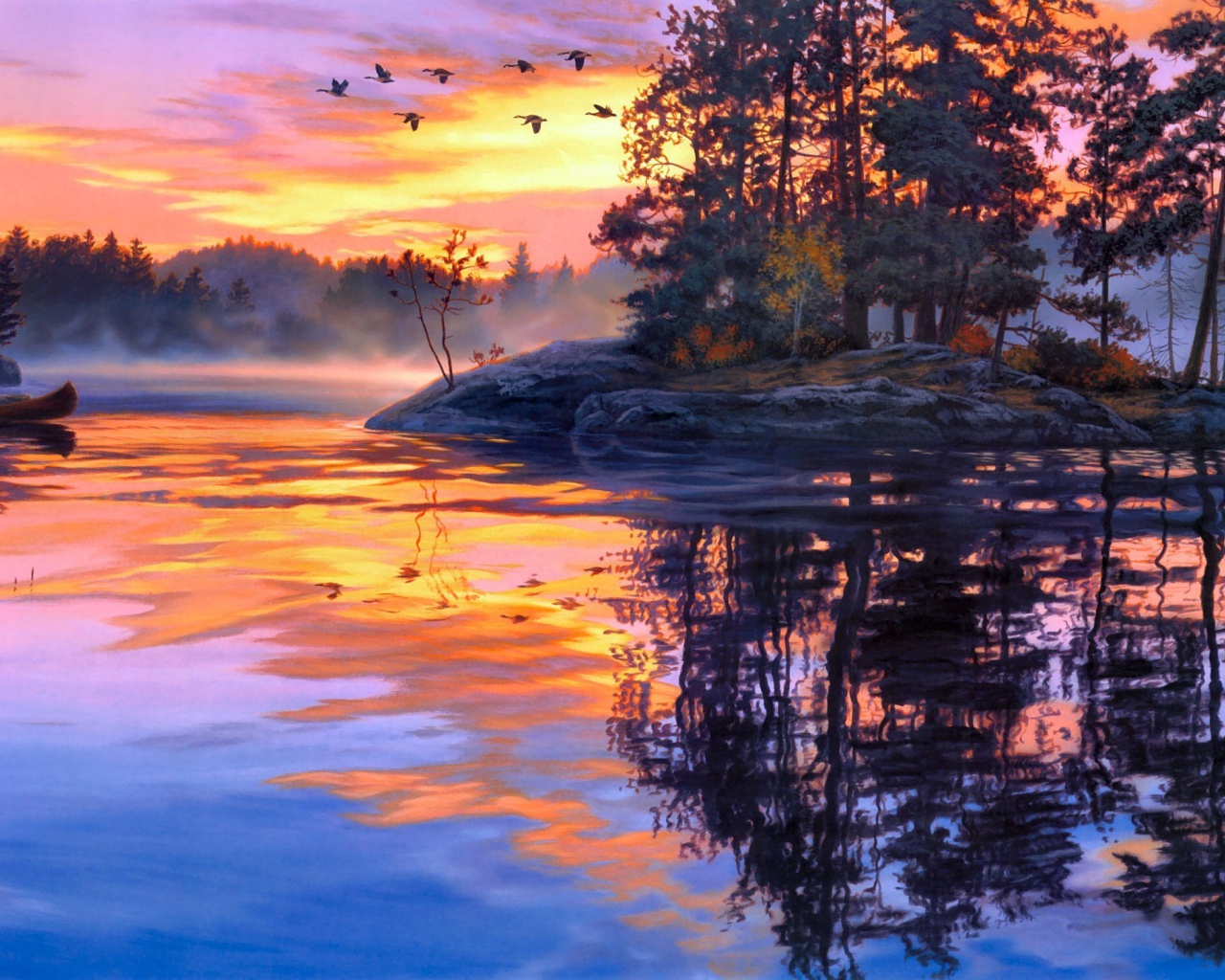 Картина Даррел Буш