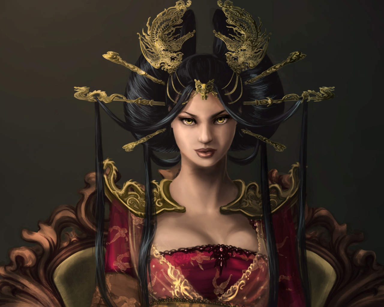 Портрет царицы