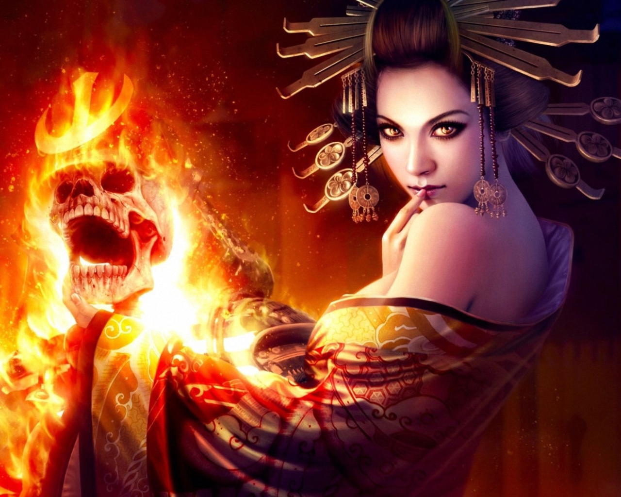 Человек сгорел от любви