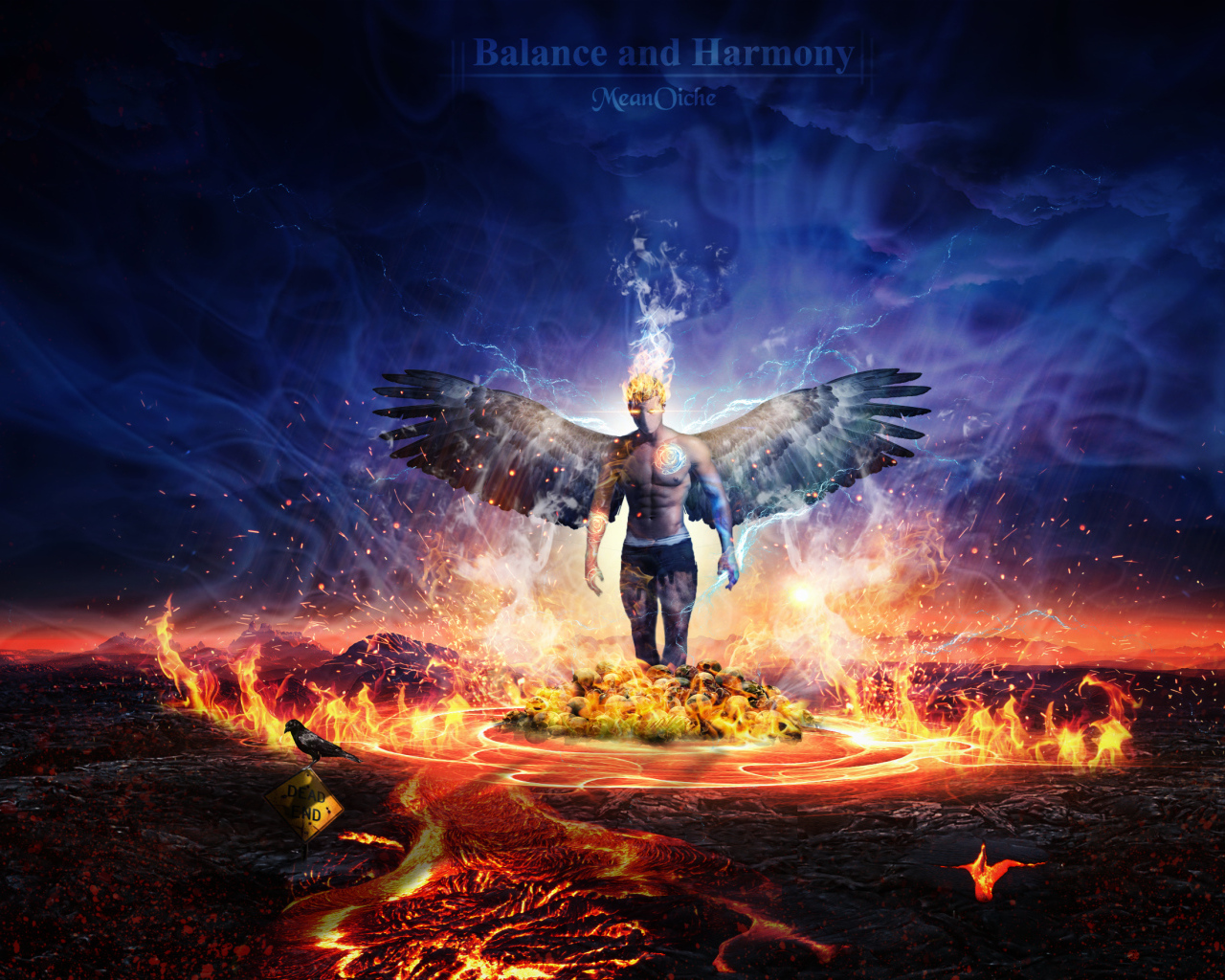 Ангел вышел из огня