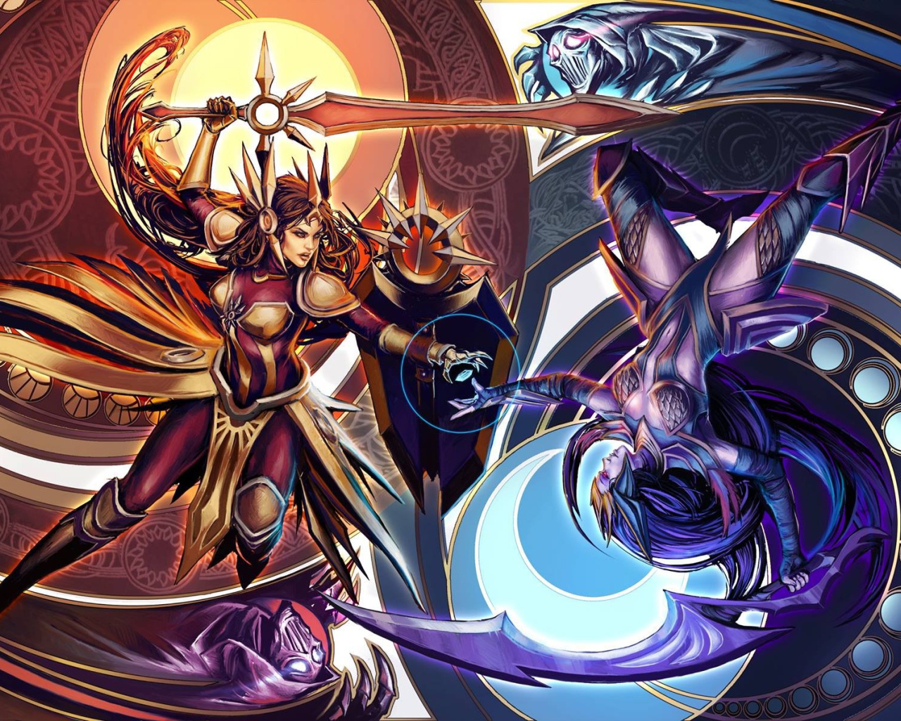 Битва Дианы и Леоны