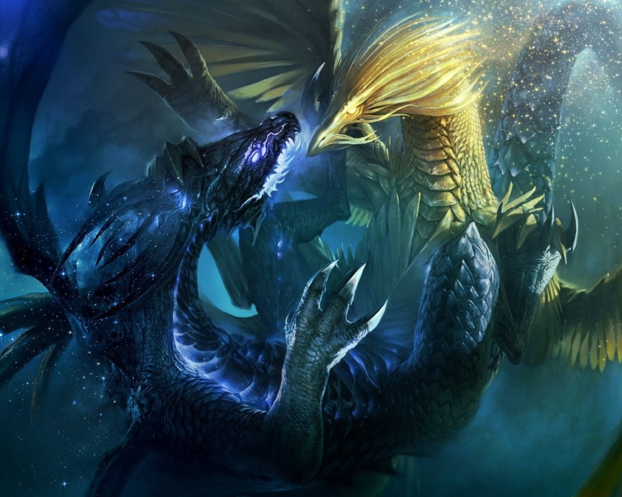 Битва двух драконов