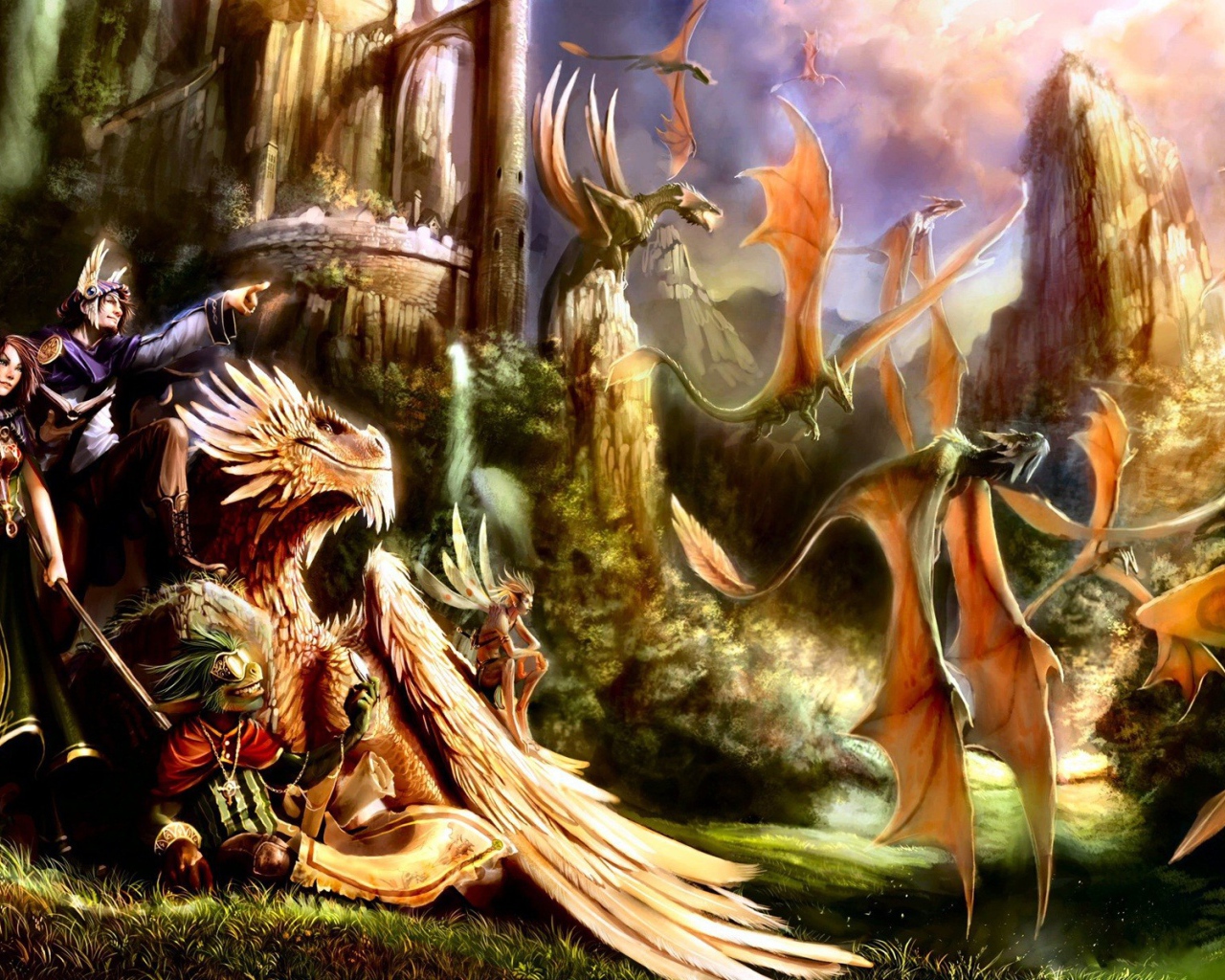 Драконы и эльфы