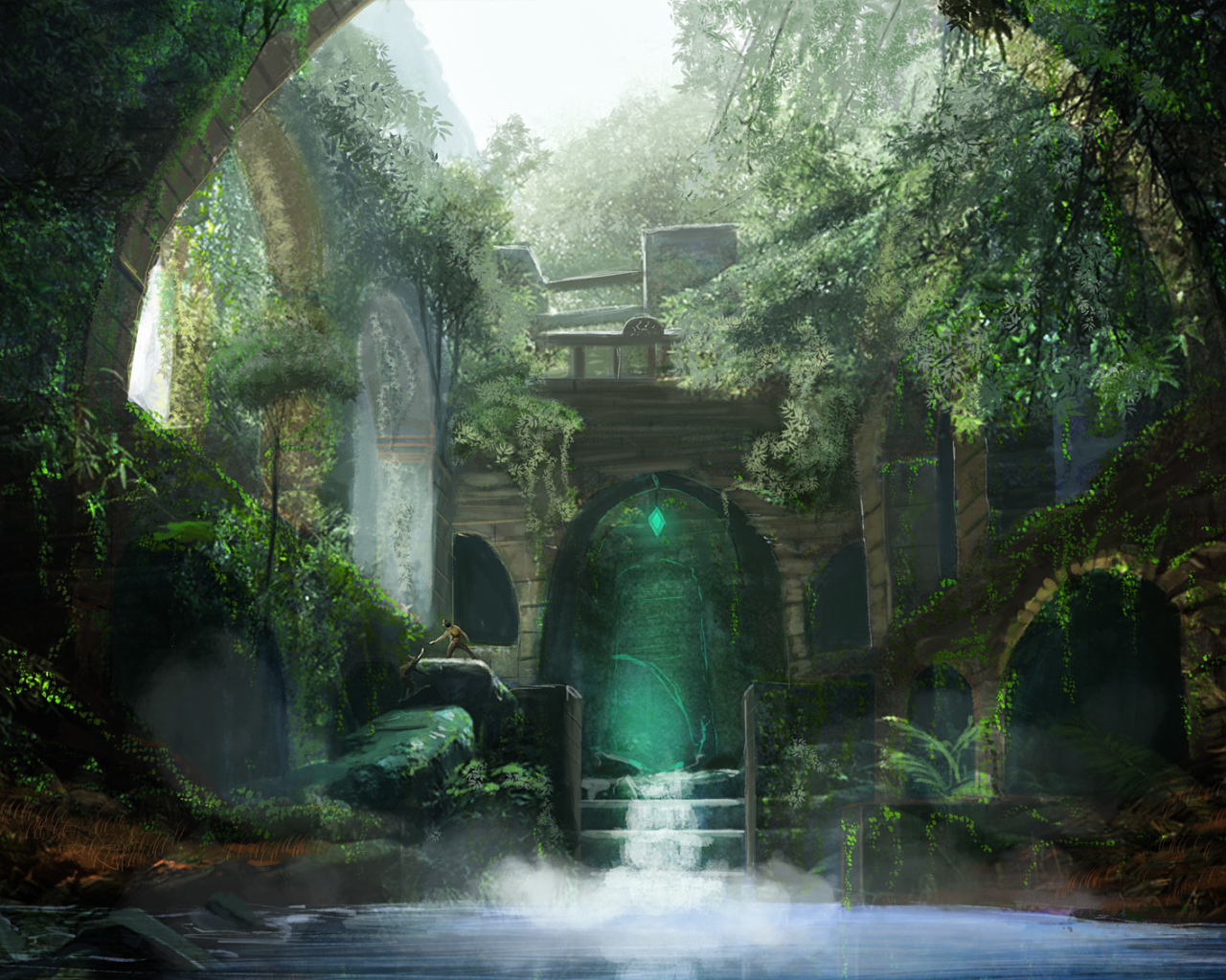 Вход в сказочный мир