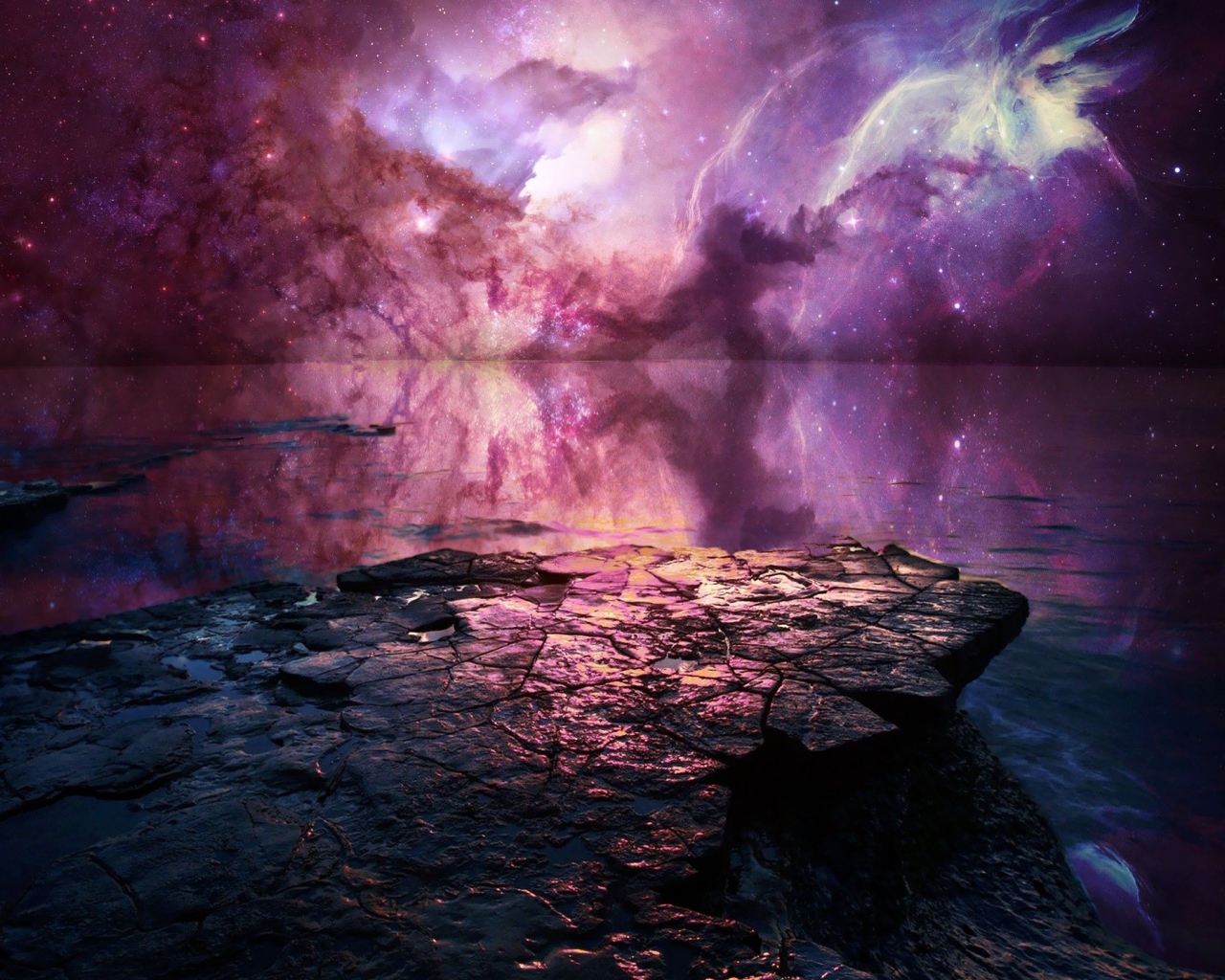 Фантастический морской пейзаж