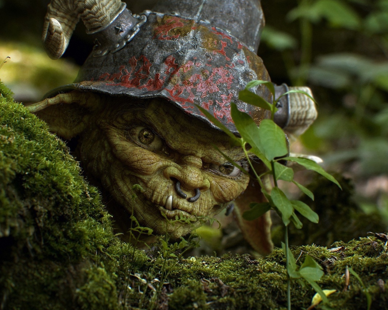 Зеленый гном