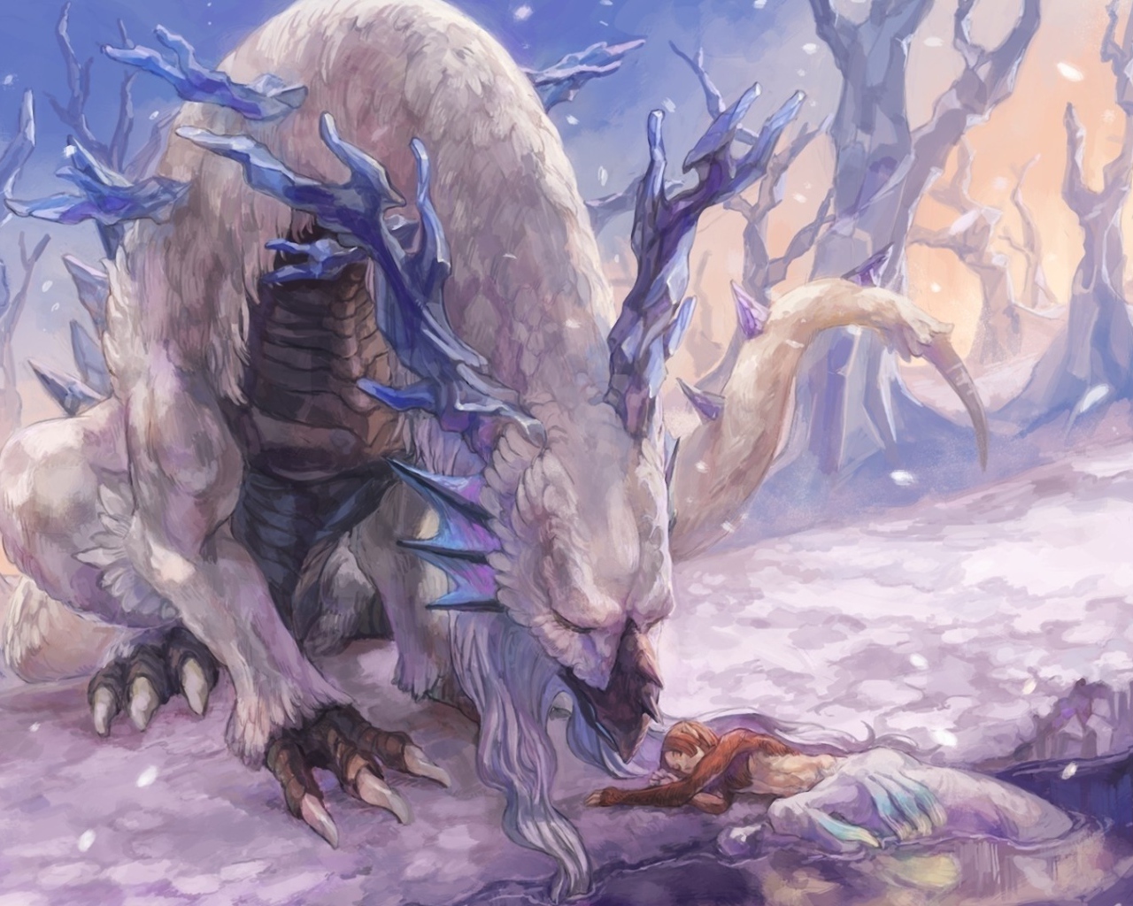 Ледяной дракон