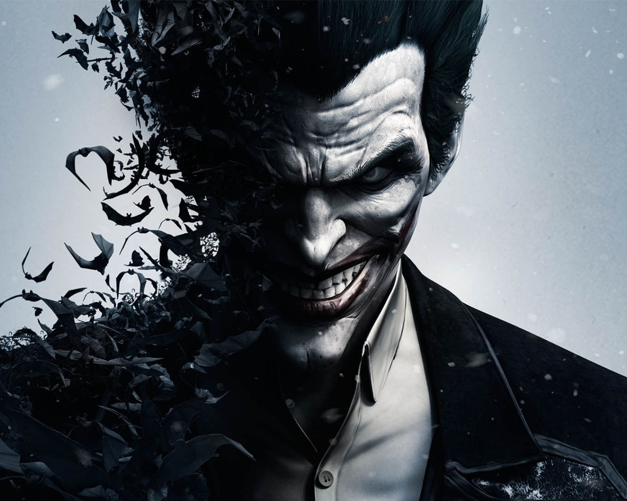 Джокер распадается на летучих мышей