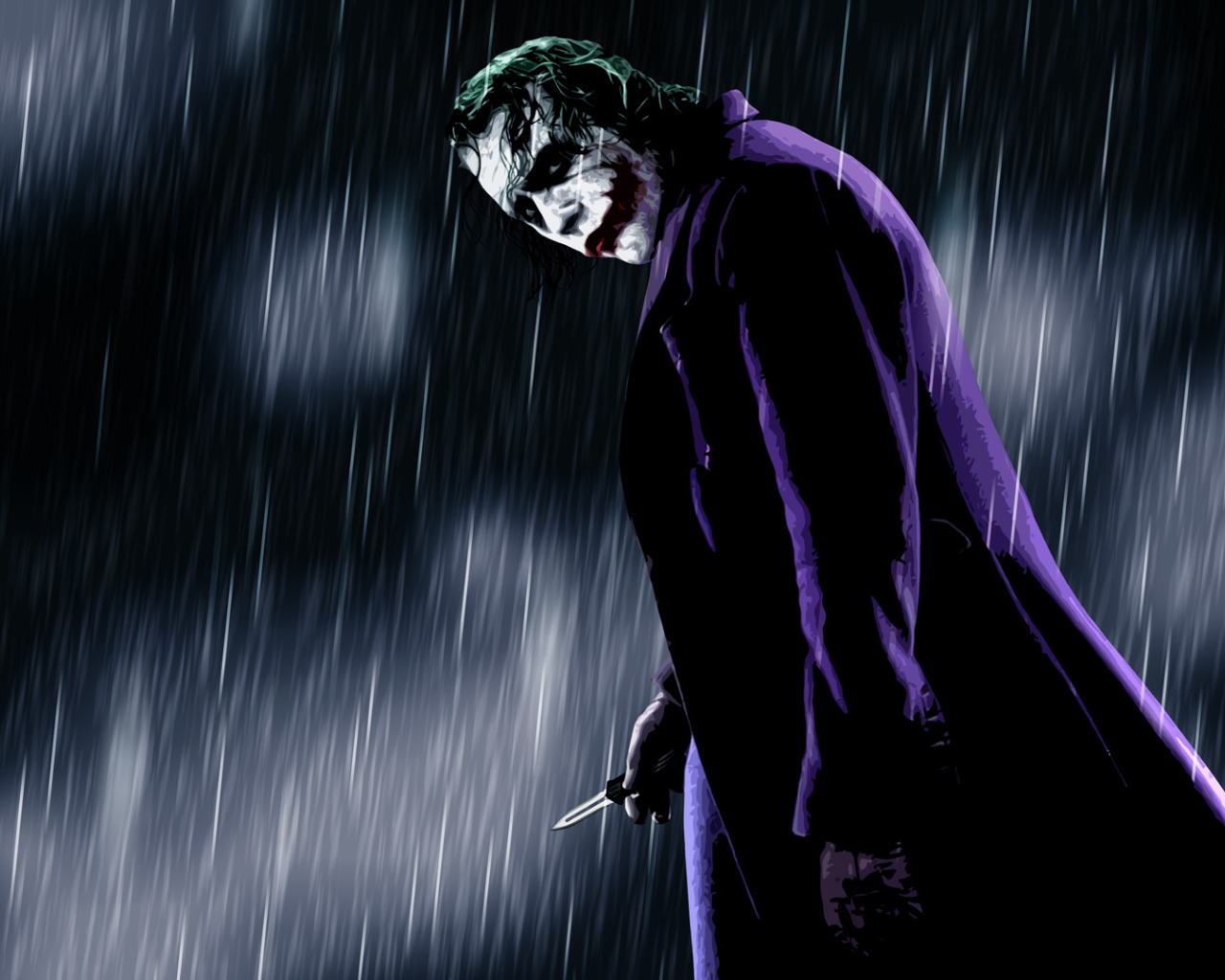 Джокер под дождем