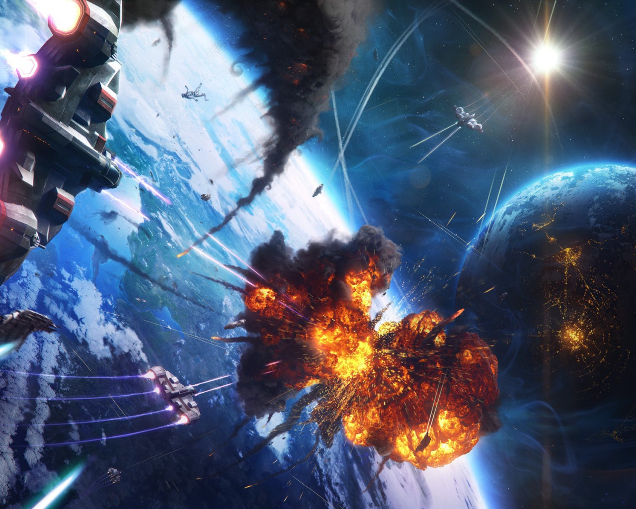 Военные космические корабли