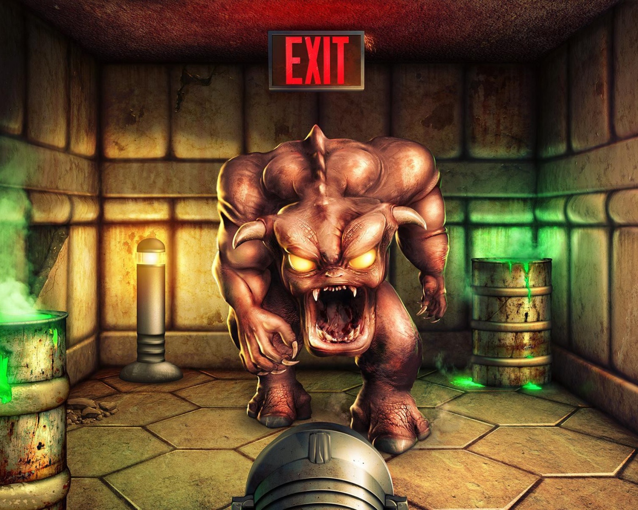 Монстр у выхода