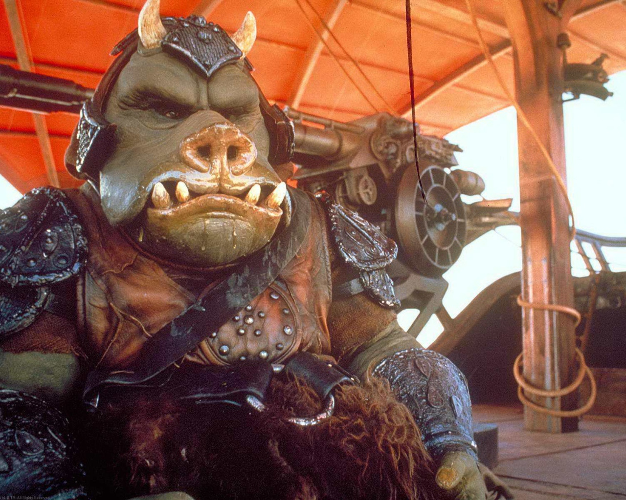 Свиная морда с рогами