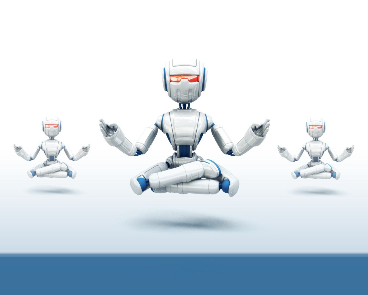 Роботы медитируют