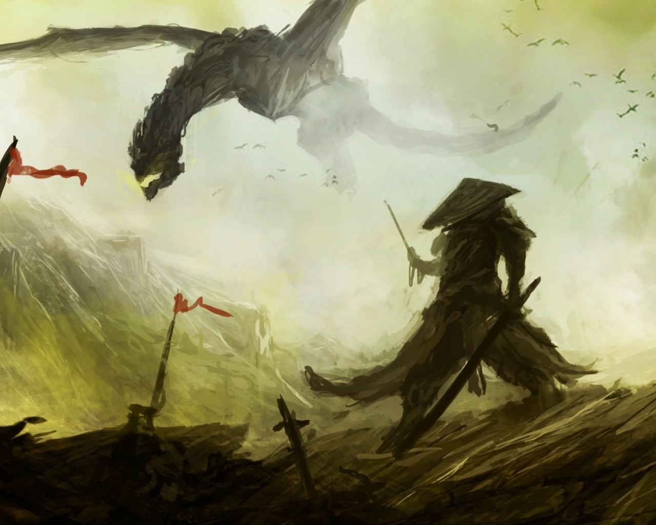 Самурай и дракон