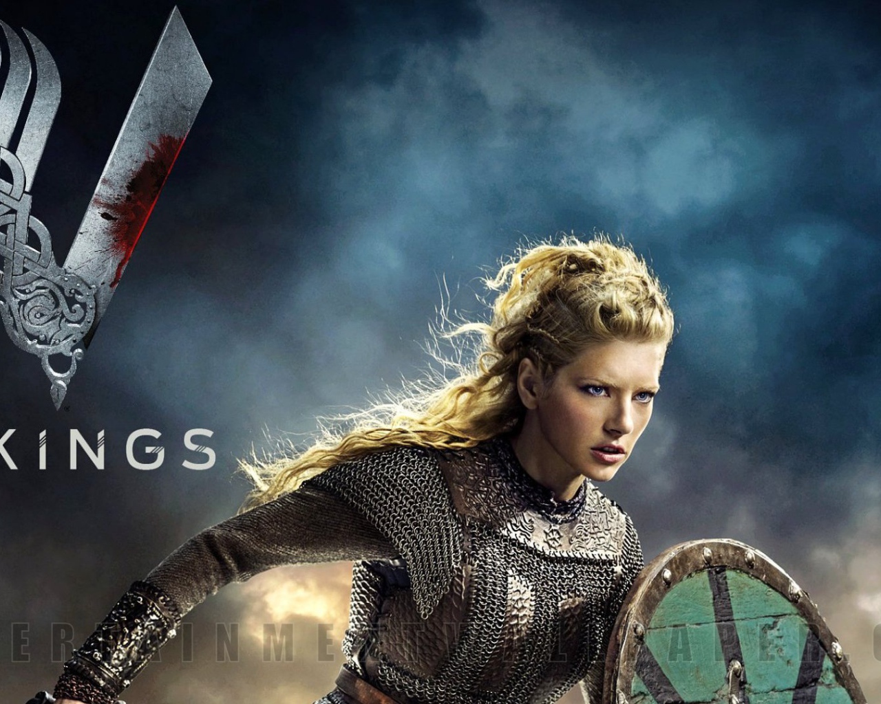 Девушка воин викинг