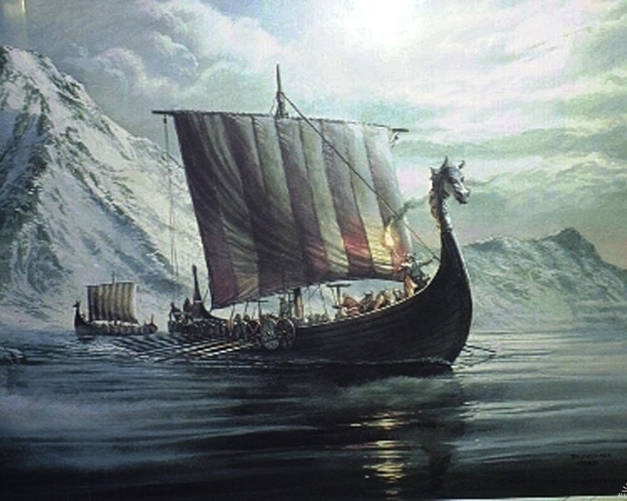 Викинги отправляются в путь