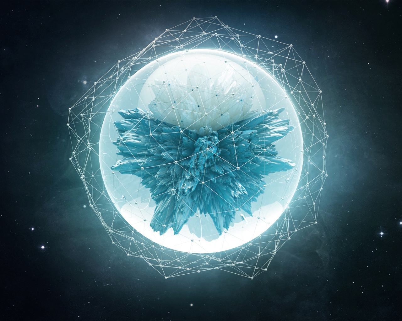 Абстракция на звездном небе