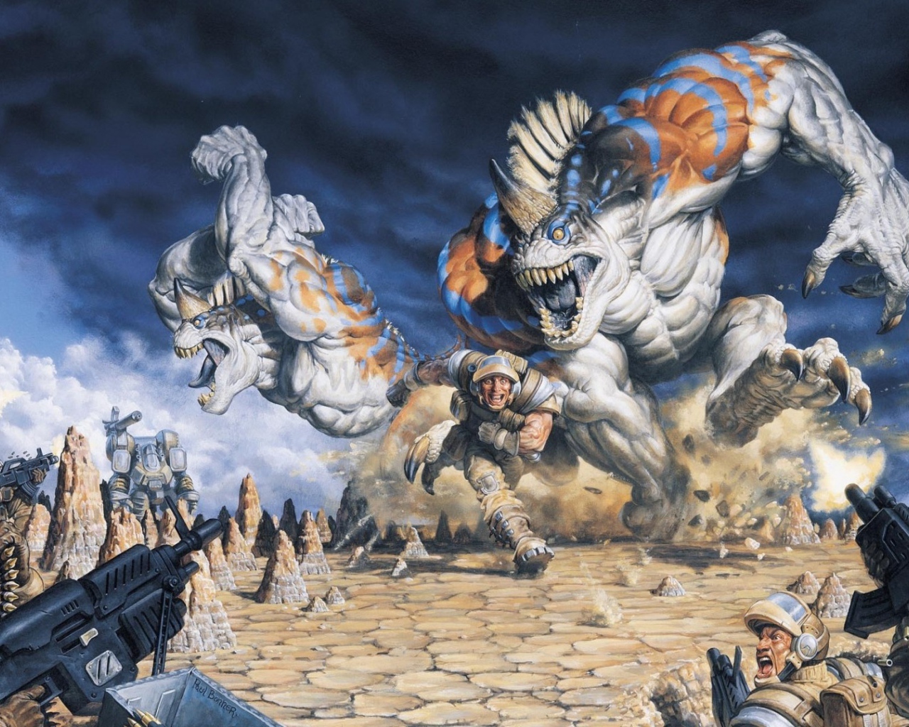 Битва с монстрами