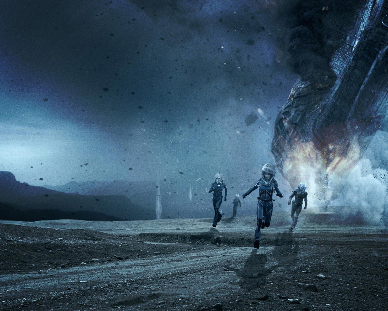 Крушение космического корабля