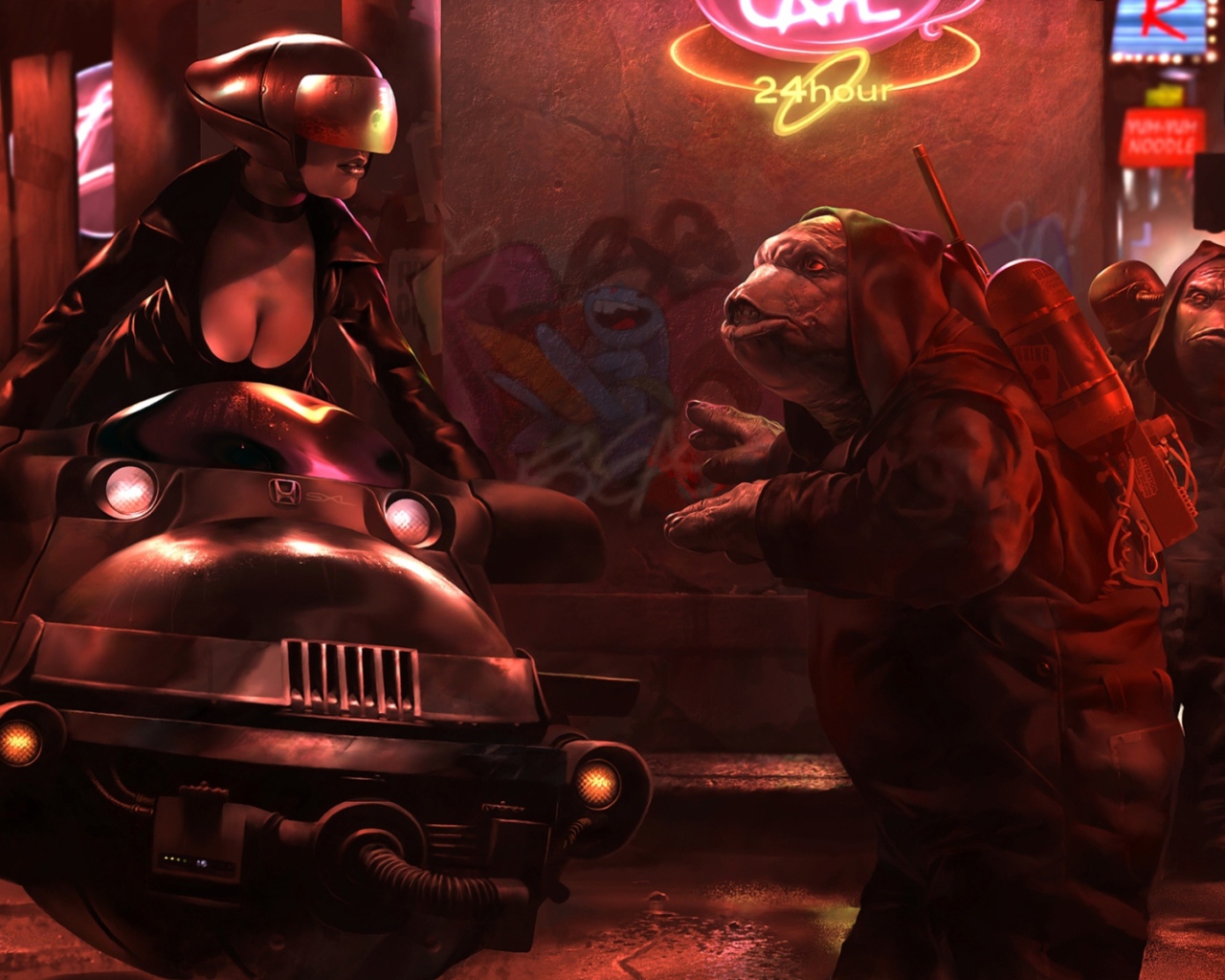 Девушка и инопланетяне