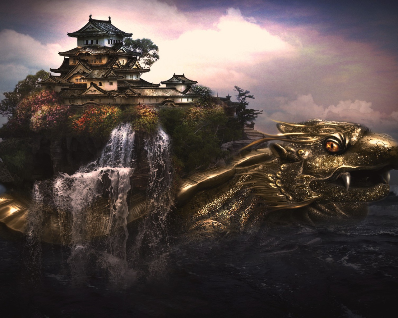 Дом на драконе