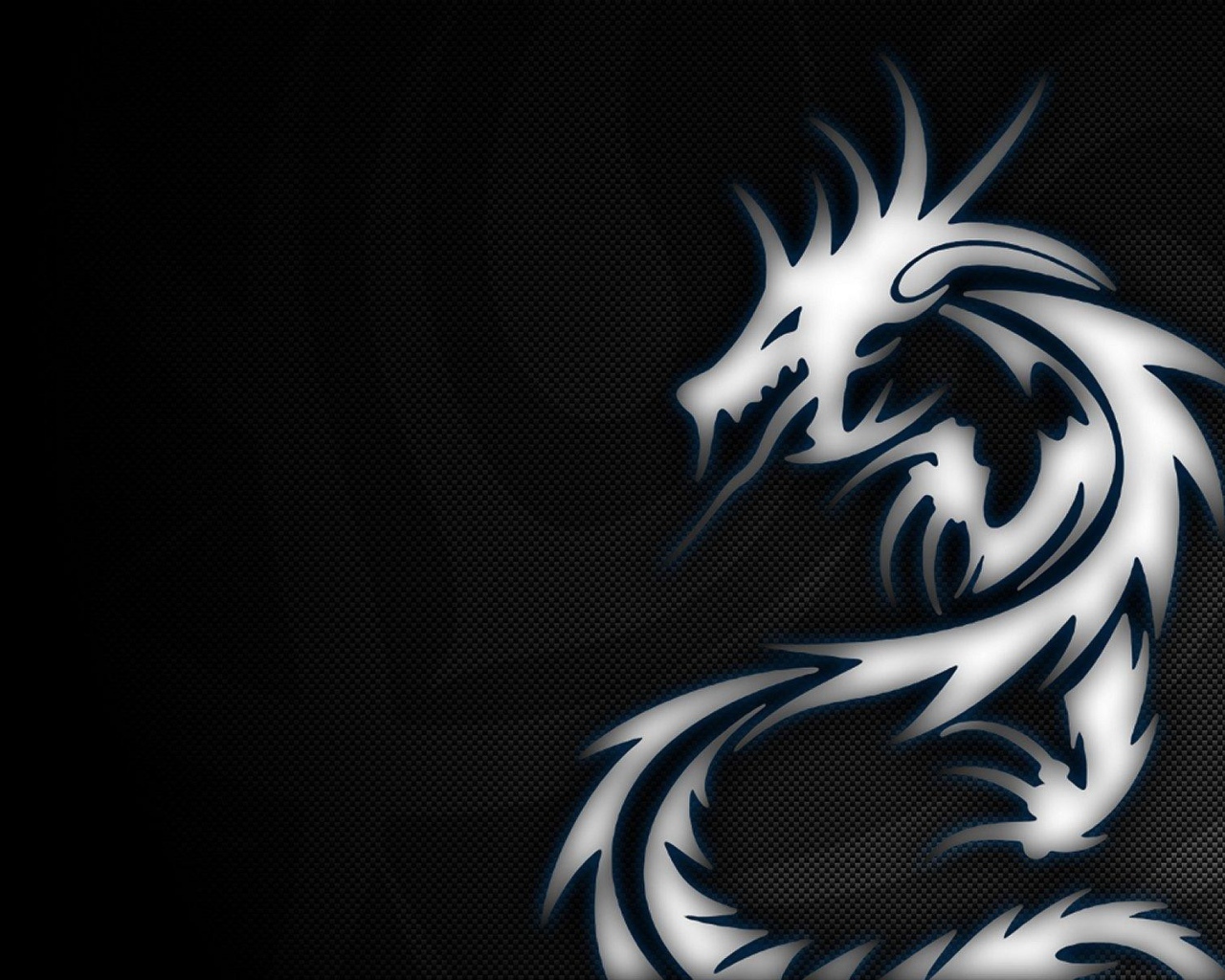 Силуэт дракона