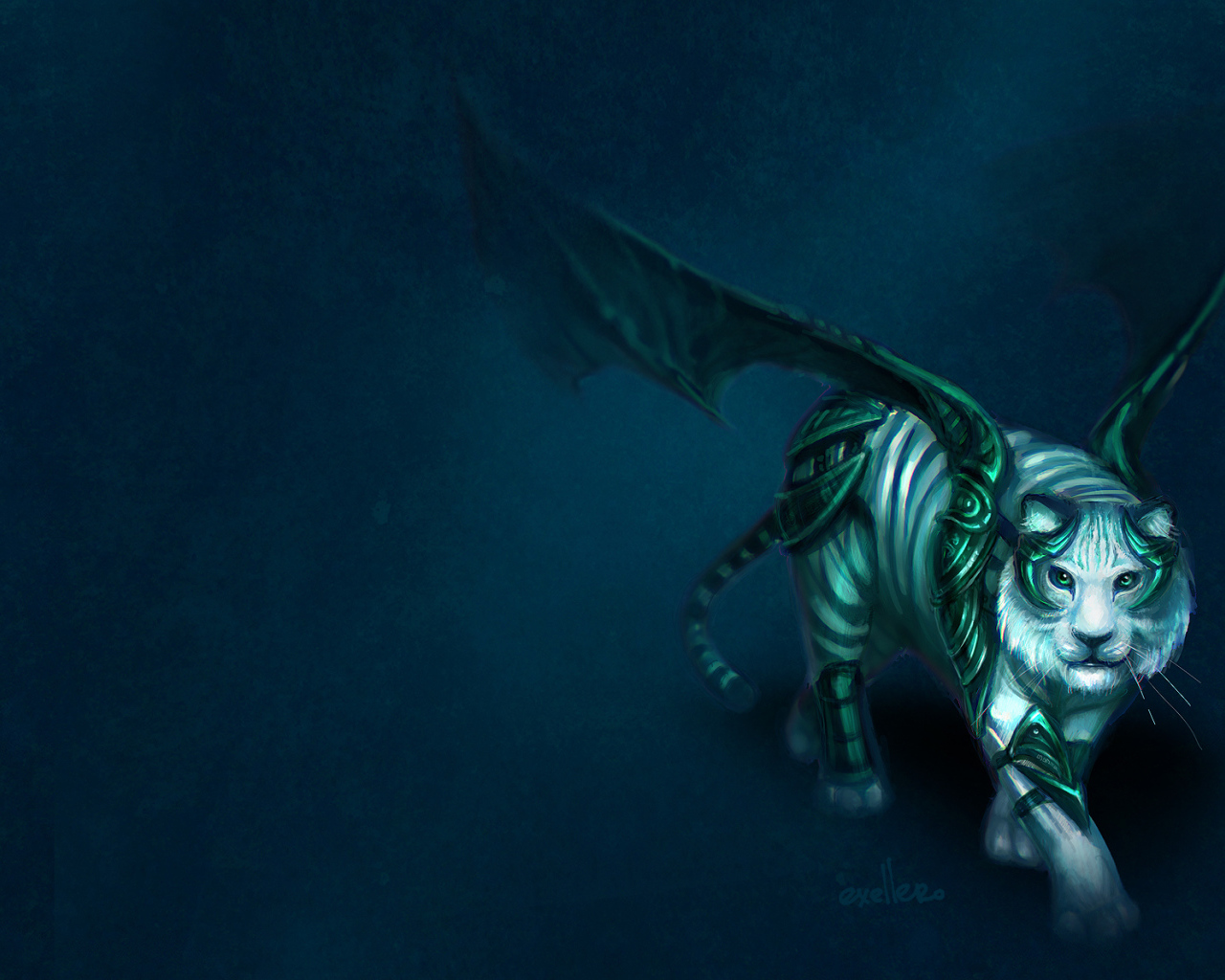 Тигр с крыльями