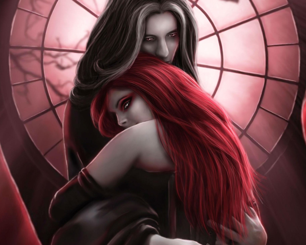 Настоящая любовь девушки вампира