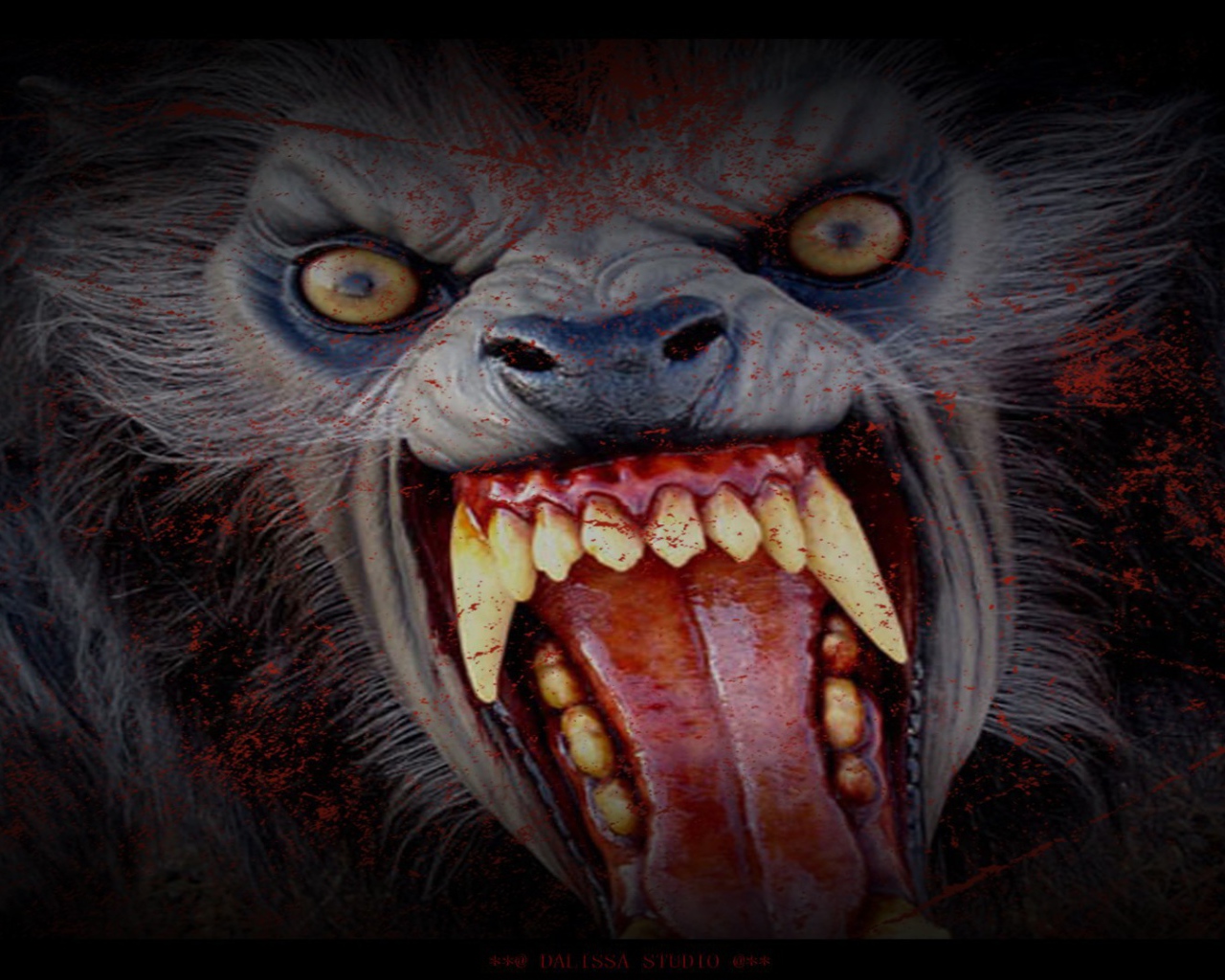 Очень страшная морда