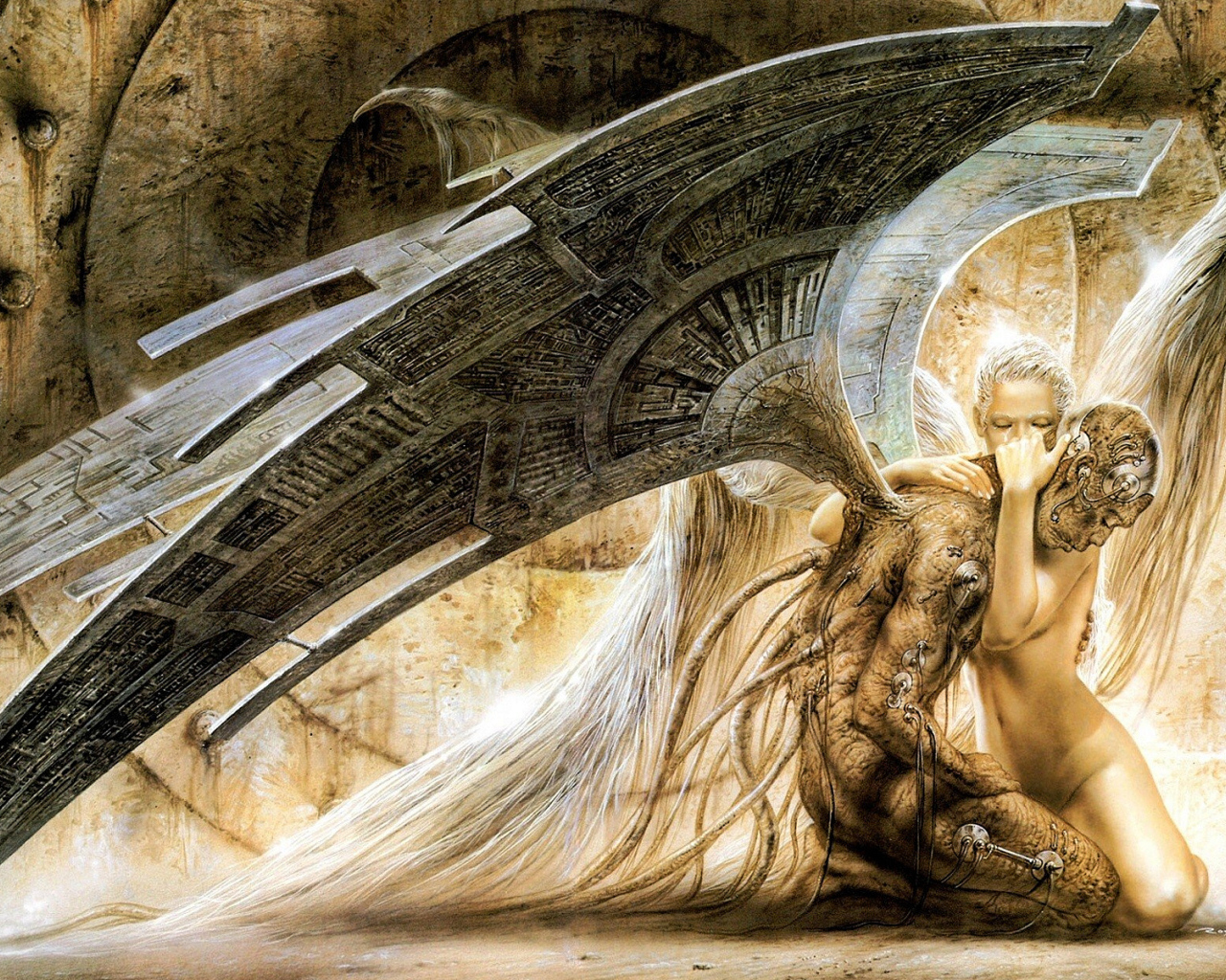 Киборг с крыльями