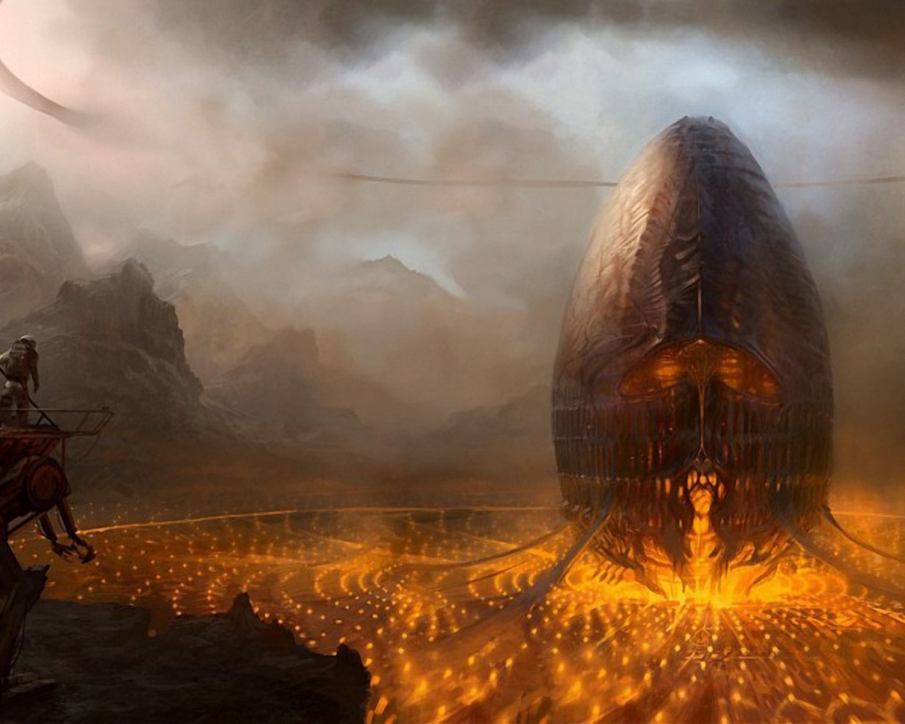 Инопланетный пейзаж