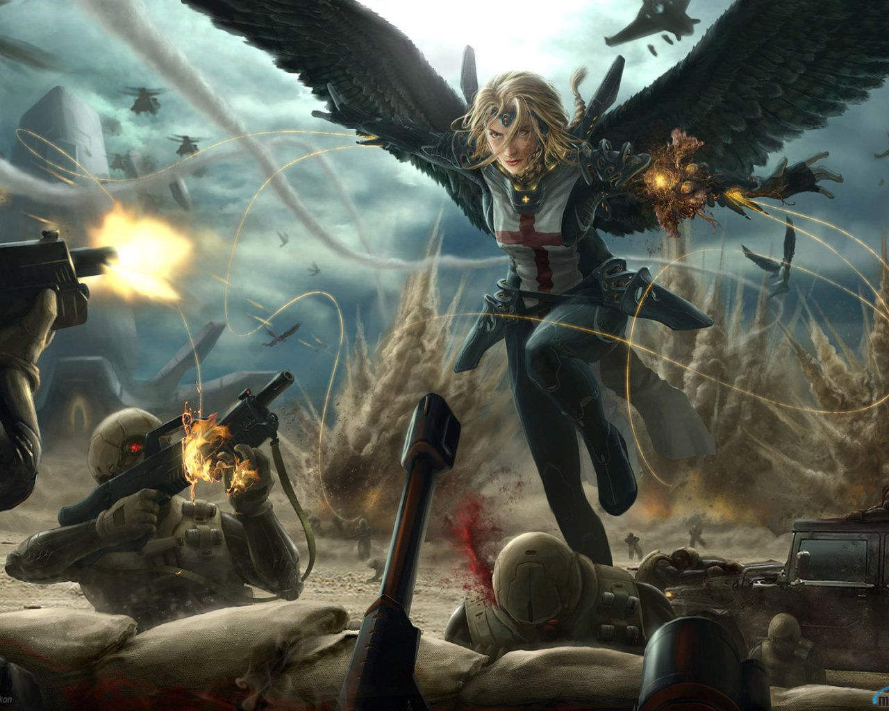 Черный ангел войны