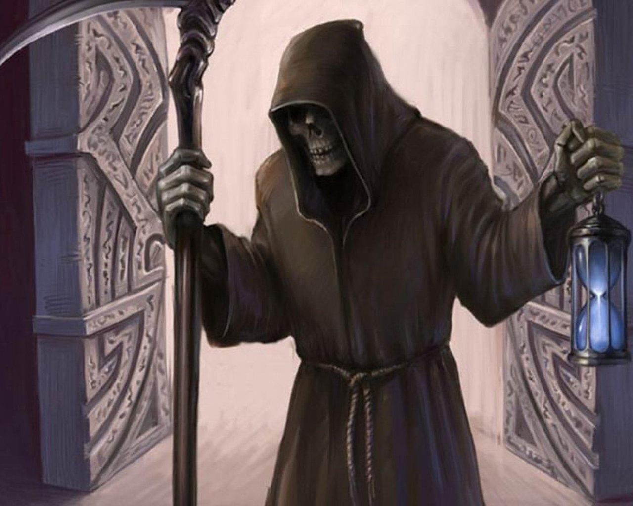 Смерть с песочными часами