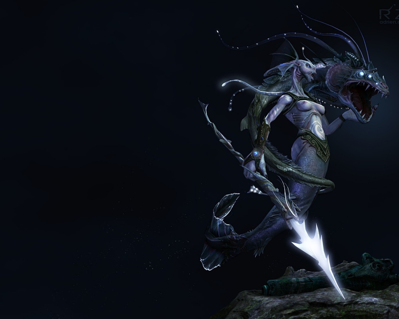 Русалка чудовище