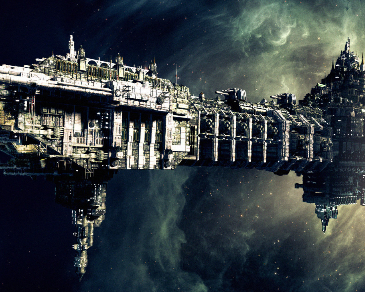 Военный космический корабль