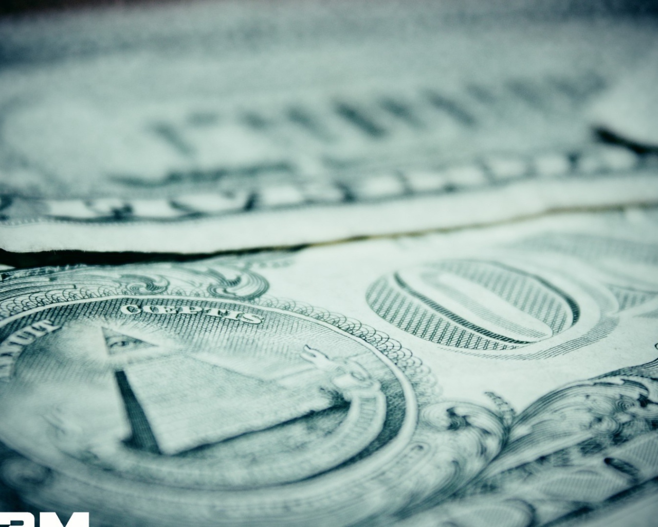 Рисунок на долларе