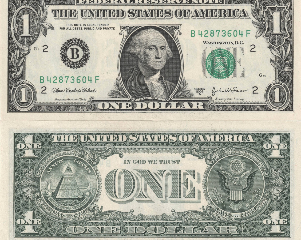 Один доллар