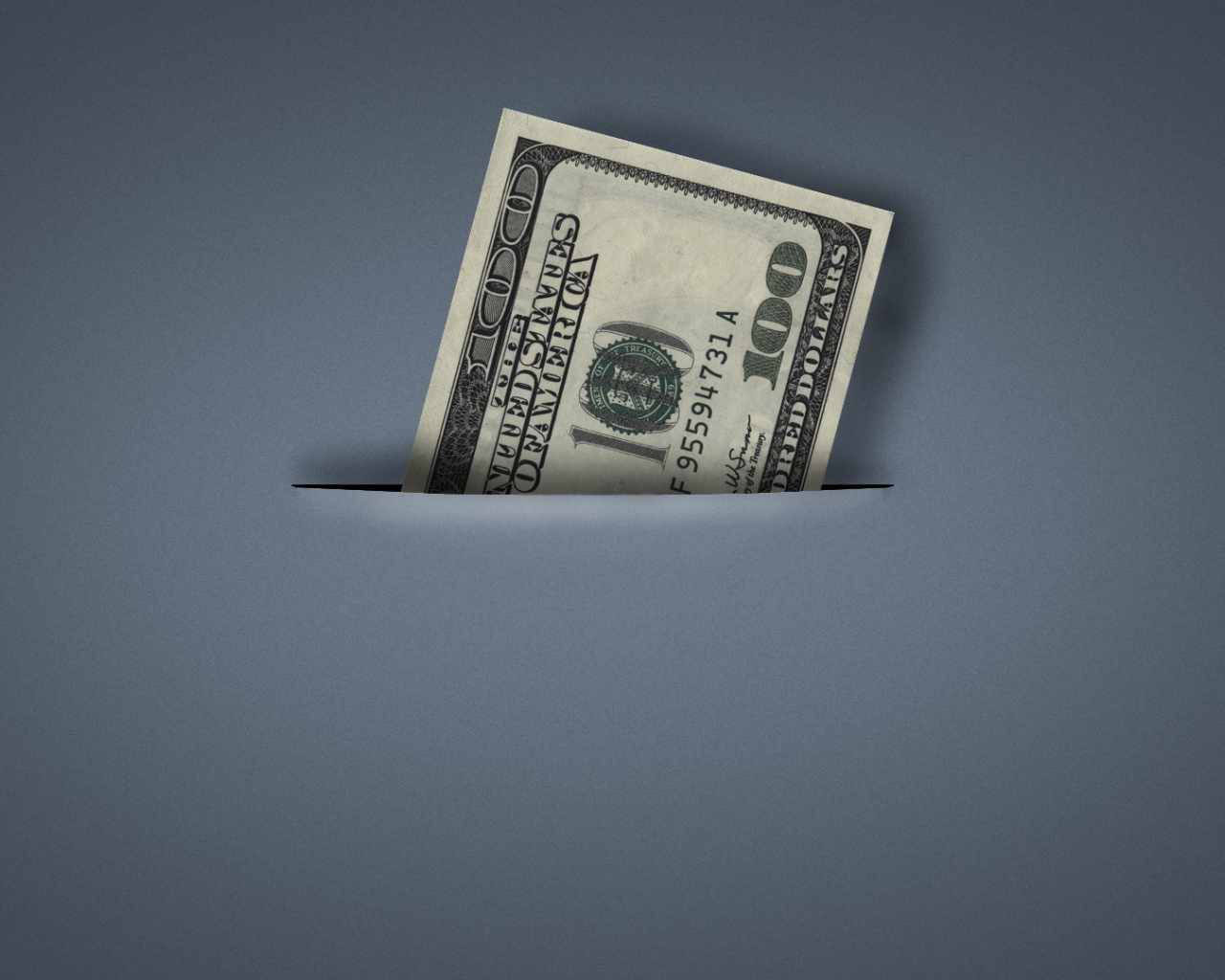 Сто долларов в щели