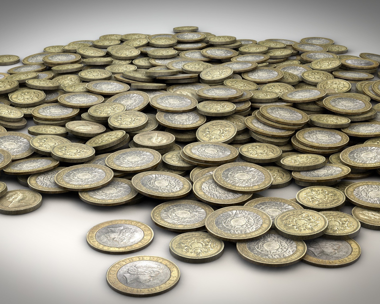 Горка монет