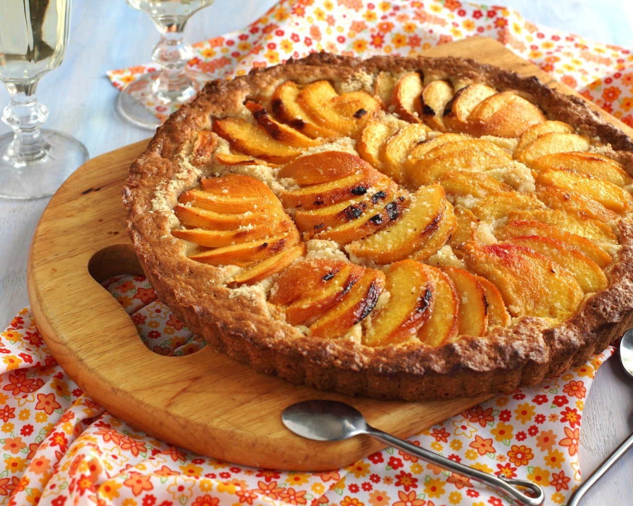 Пирог с фруктами