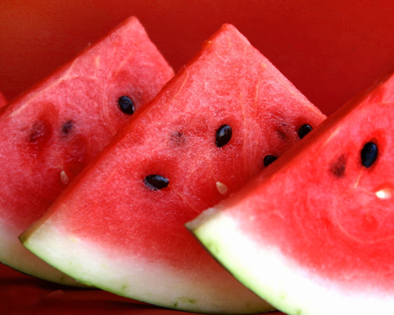 Delicious chunks of watermelon