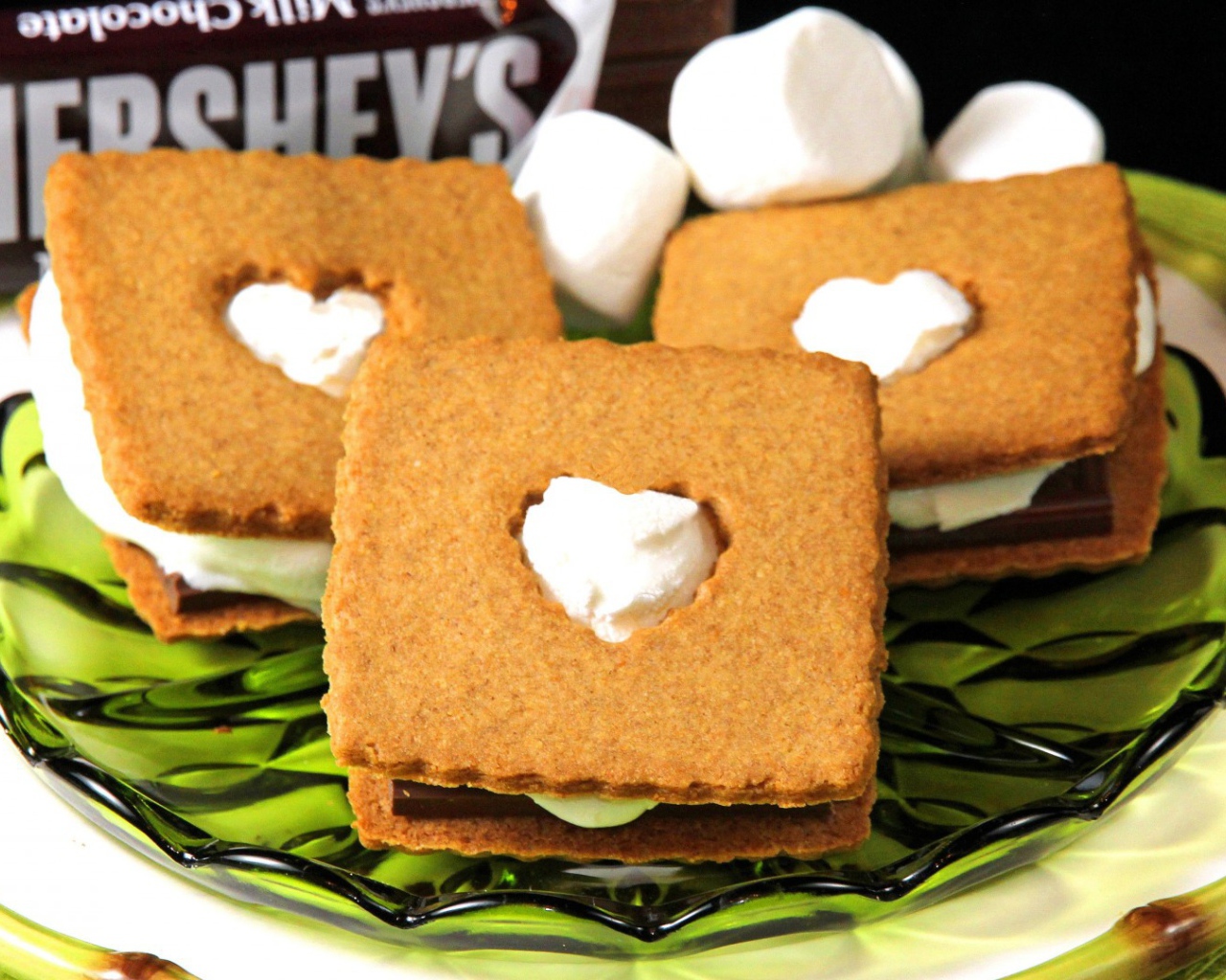 Печенье с кремом